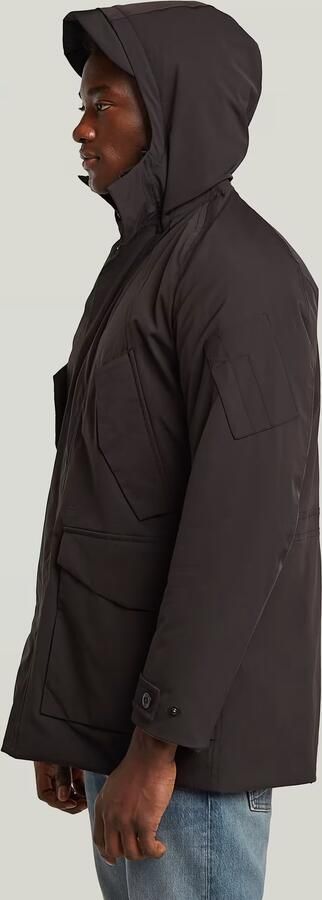 G-Star RAW Multipocket Padded Parka Zwart Heren - Foto 5