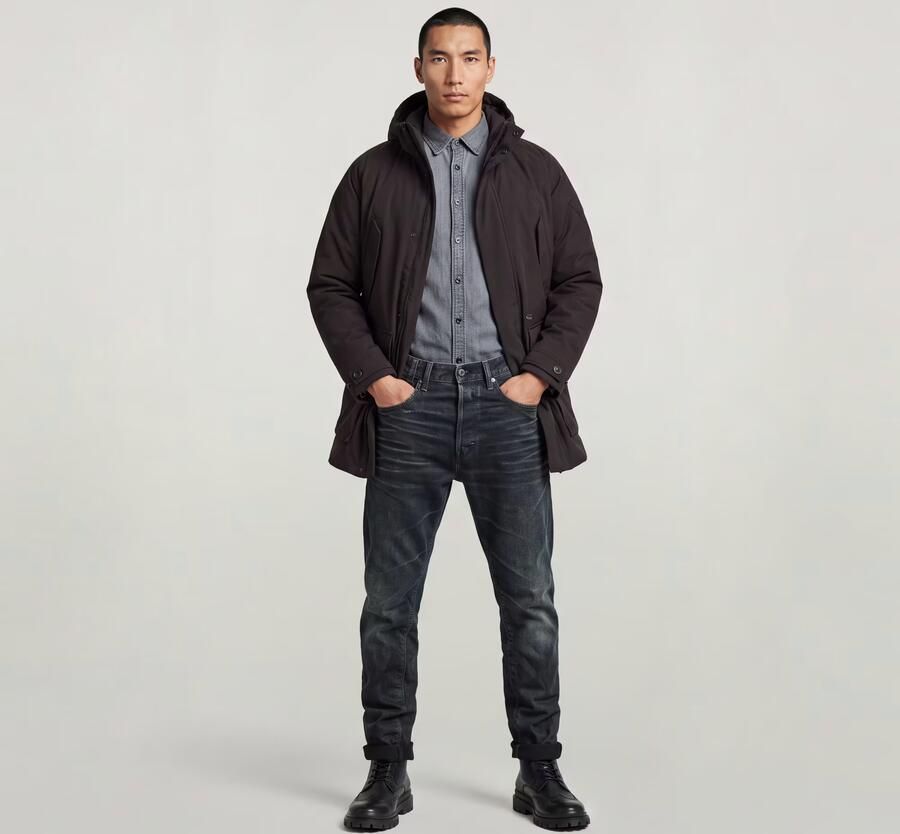 G-Star RAW Multipocket Padded Parka Zwart Heren - Foto 6