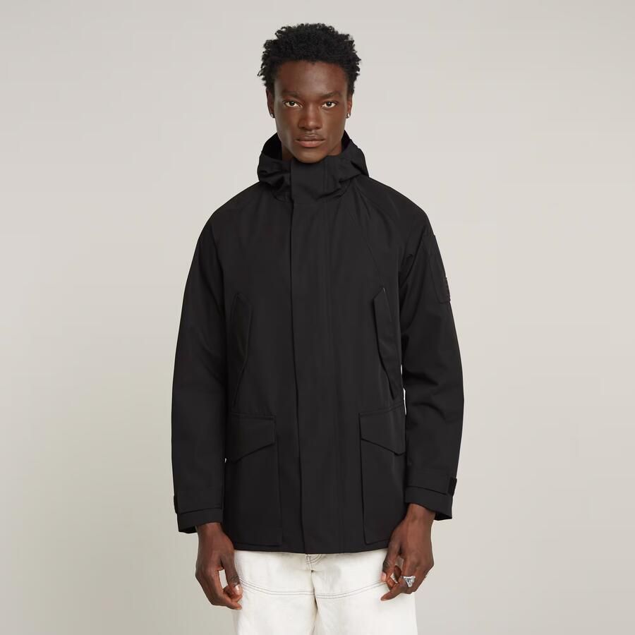 G-Star RAW Multipocket Unpadded Parka Zwart Heren - Foto 7