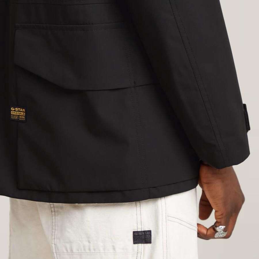 G-Star RAW Multipocket Unpadded Parka Zwart Heren - Foto 2