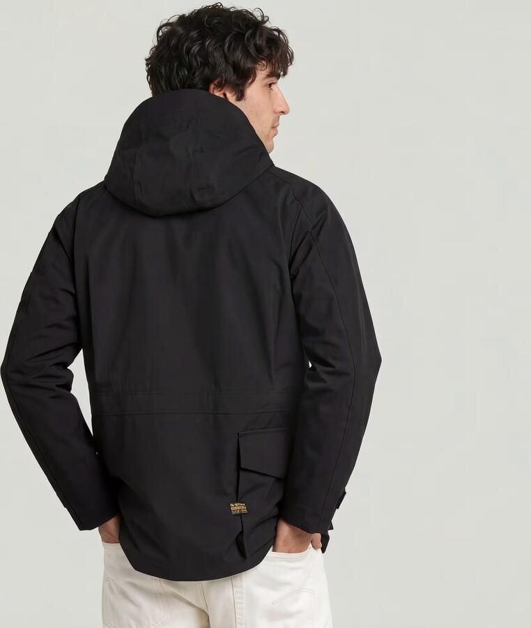 G-Star RAW Multipocket Unpadded Parka Zwart Heren - Foto 5