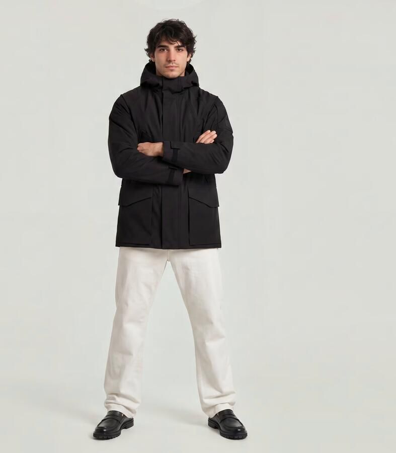 G-Star RAW Multipocket Unpadded Parka Zwart Heren - Foto 4