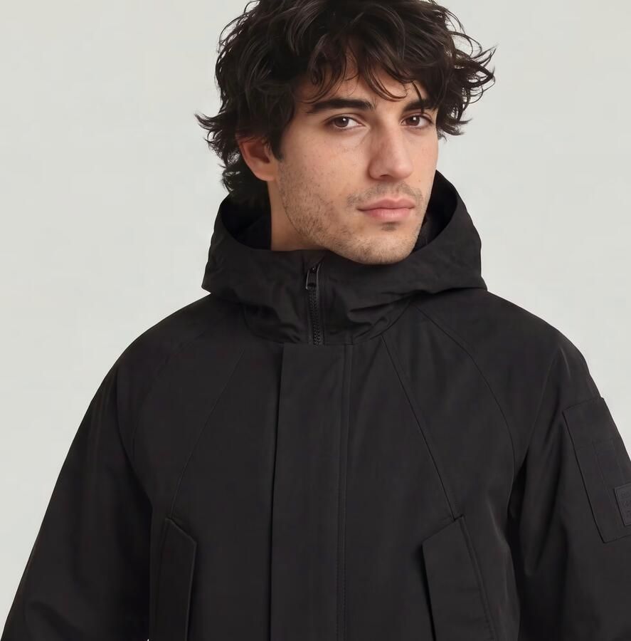 G-Star RAW Multipocket Unpadded Parka Zwart Heren - Foto 3