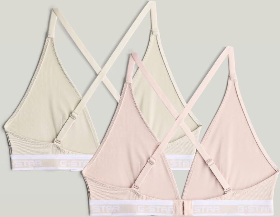 G-Star RAW Multiway Triangle Bralette Set van 2 Meerkleurig Dames - Foto 4