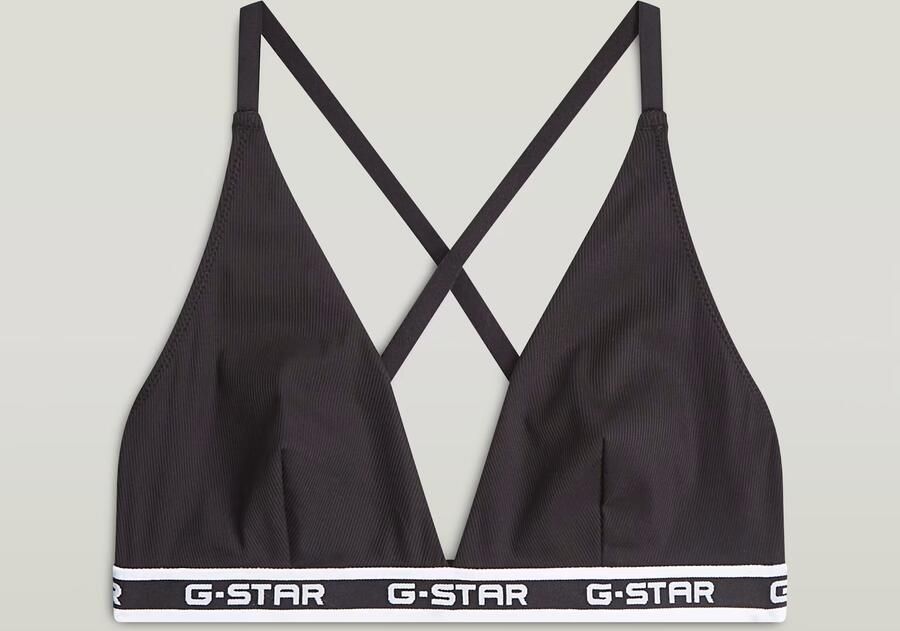 G-Star RAW Multiway Triangle Bralette Set van 2 Zwart Dames - Foto 4