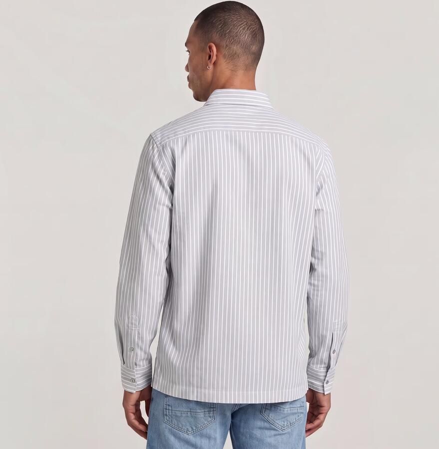 G-Star RAW New Straight Hem Overhemd Grijs Heren - Foto 3