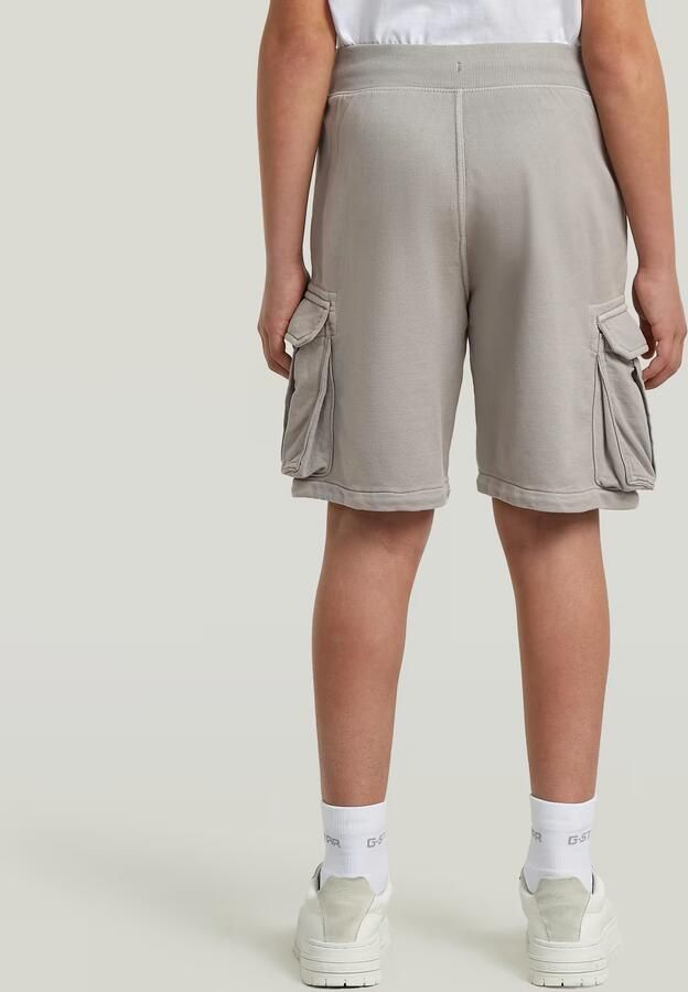 G-Star RAW Nifous Cargo Sweatshort voor jongens Grijs jongens