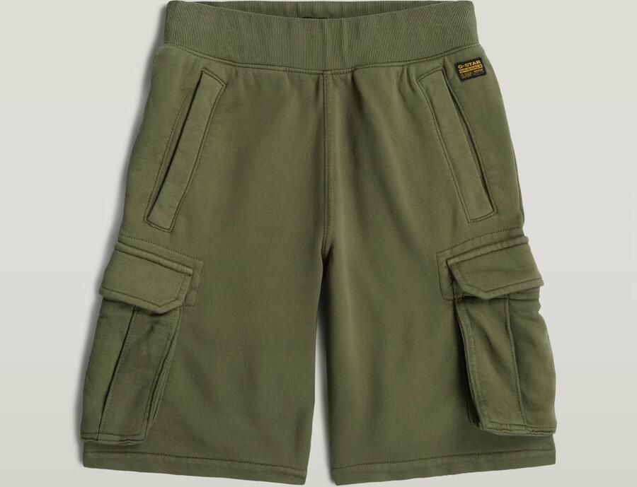 G-Star RAW Nifous Cargo Sweatshort voor jongens Groen jongens - Foto 3