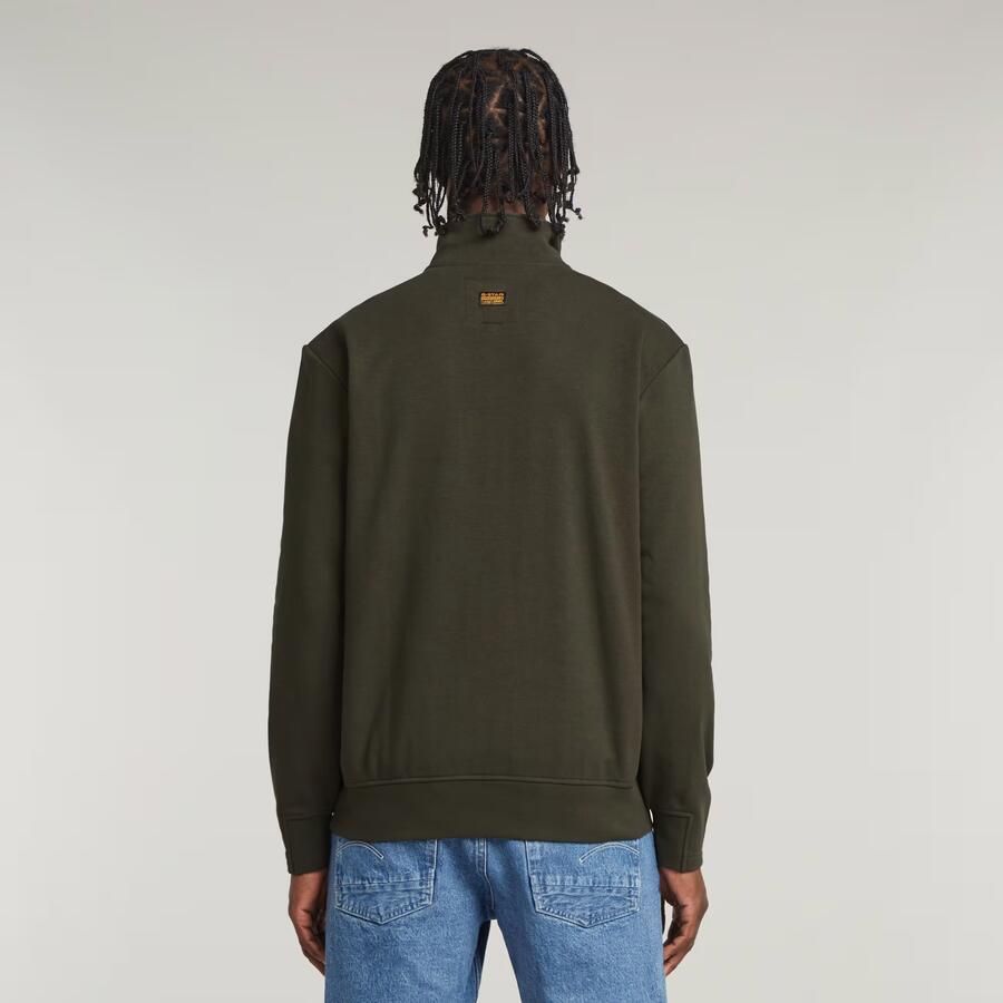 G-Star RAW Nifous Half Zip Sweater Grijs Heren