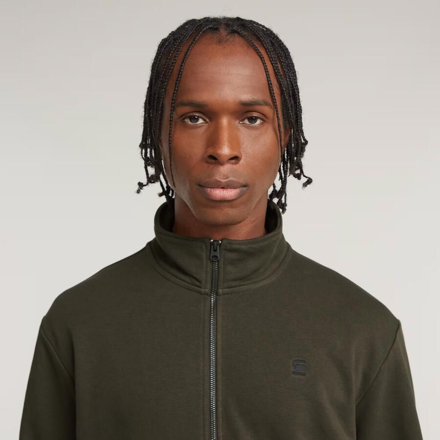 G-Star RAW Nifous Half Zip Sweater Grijs Heren - Foto 3