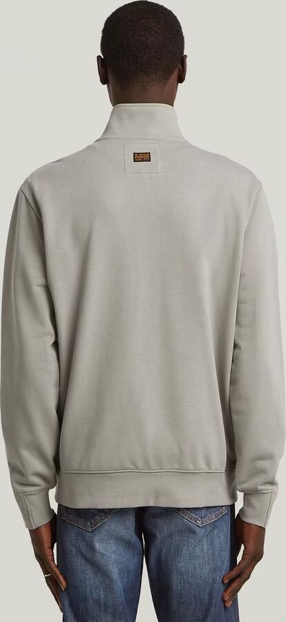 G-Star RAW Nifous Half Zip Sweater Grijs Heren - Foto 5
