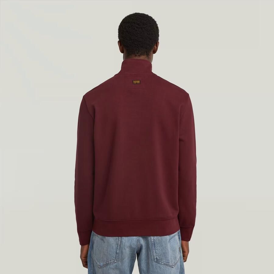 G-Star RAW Nifous Half Zip Sweater Rood Heren - Foto 2