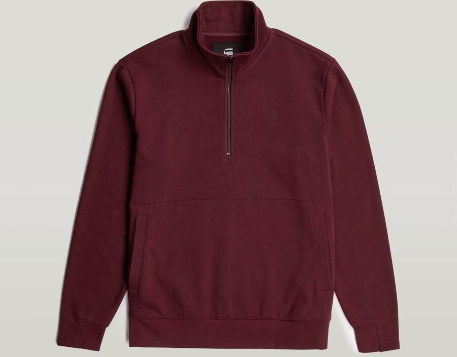G-Star RAW Nifous Half Zip Sweater Rood Heren - Foto 6
