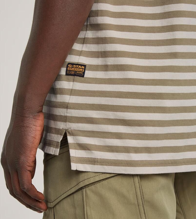 G-Star RAW Nifous Stripe T-Shirt Meerkleurig Heren - Foto 6