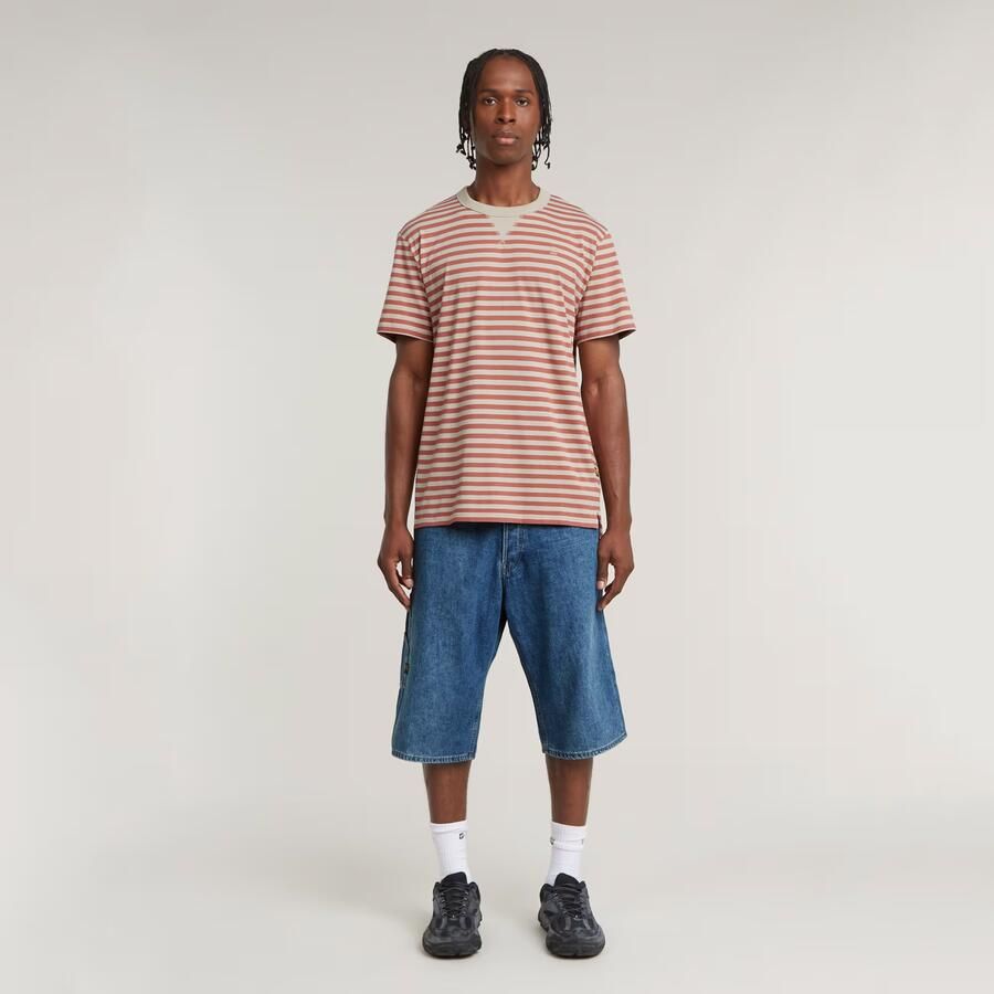 G-Star RAW Nifous Stripe T-Shirt Meerkleurig Heren