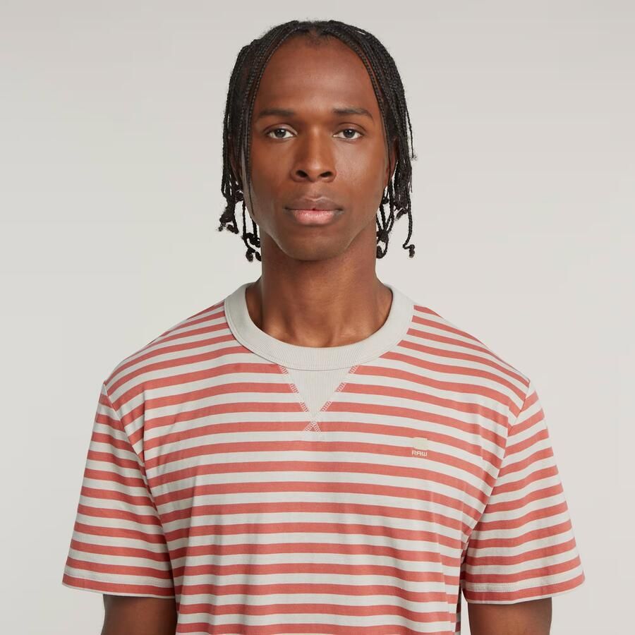 G-Star RAW Nifous Stripe T-Shirt Meerkleurig Heren - Foto 2