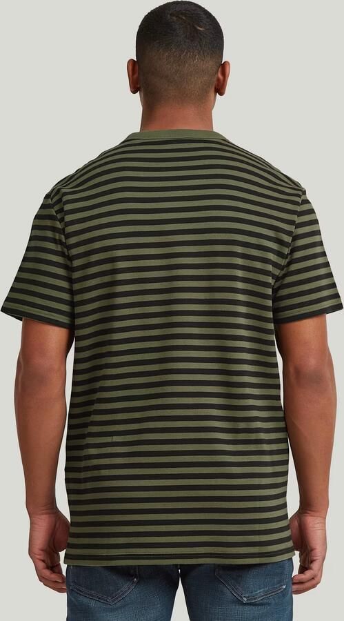 G-Star RAW Nifous Stripe T-Shirt Meerkleurig Heren - Foto 5