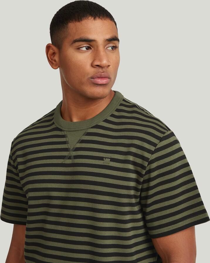 G-Star RAW Nifous Stripe T-Shirt Meerkleurig Heren - Foto 3