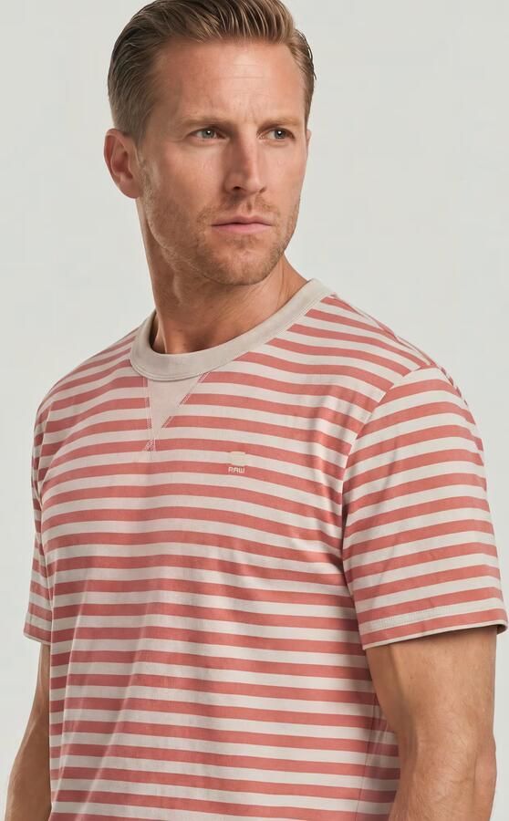 G-Star RAW Nifous Stripe T-Shirt Meerkleurig Heren - Foto 4