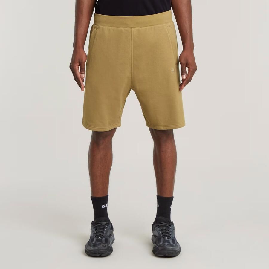 G-Star RAW Nifous Sweat Short Beige Heren - Foto 7