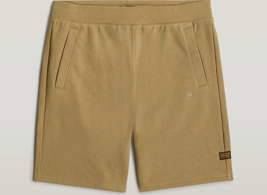 G-Star RAW Nifous Sweat Short Beige Heren - Foto 6