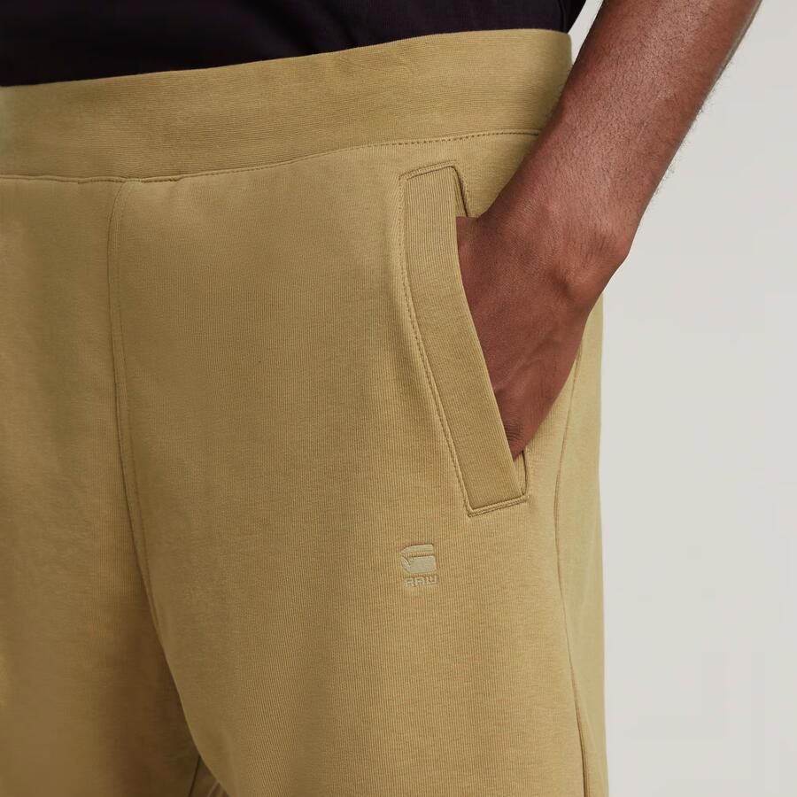 G-Star RAW Nifous Sweat Short Beige Heren - Foto 3