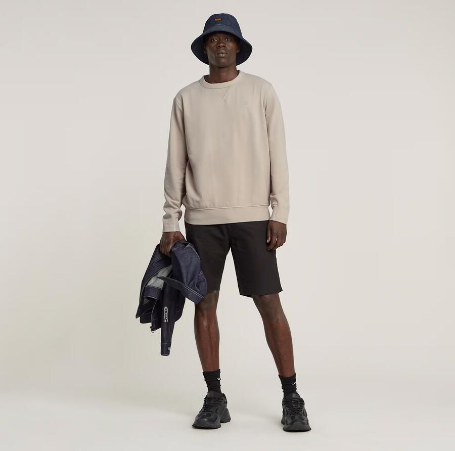 G-Star RAW Sweatshirt Nifous met halve mouwboorden - Foto 7
