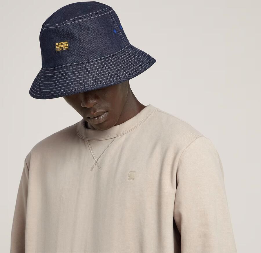 G-Star RAW Sweatshirt Nifous met halve mouwboorden - Foto 8