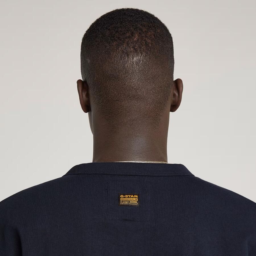 G-Star RAW Nifous Sweater Donkerblauw Heren - Foto 2