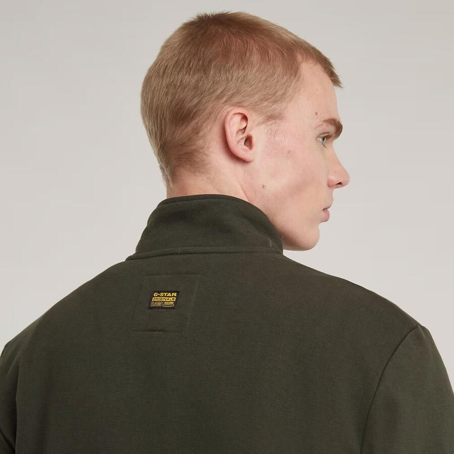 G-Star RAW Nifous Sweater Met Rits Grijs Heren - Foto 2