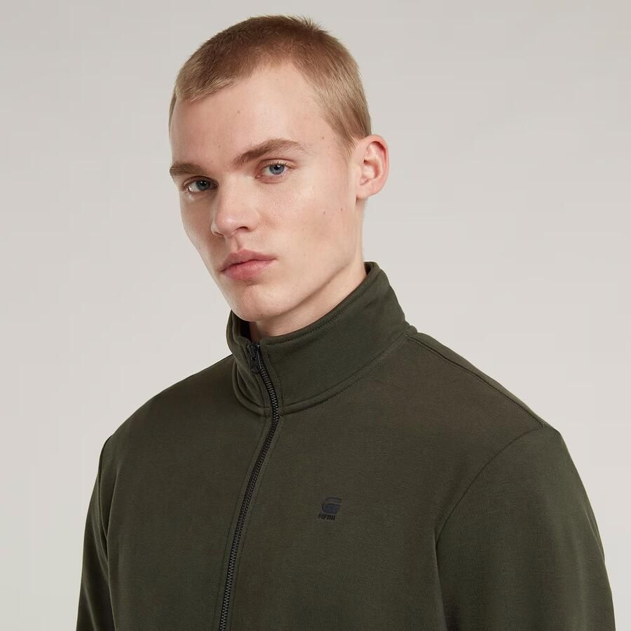 G-Star RAW Nifous Sweater Met Rits Grijs Heren - Foto 3