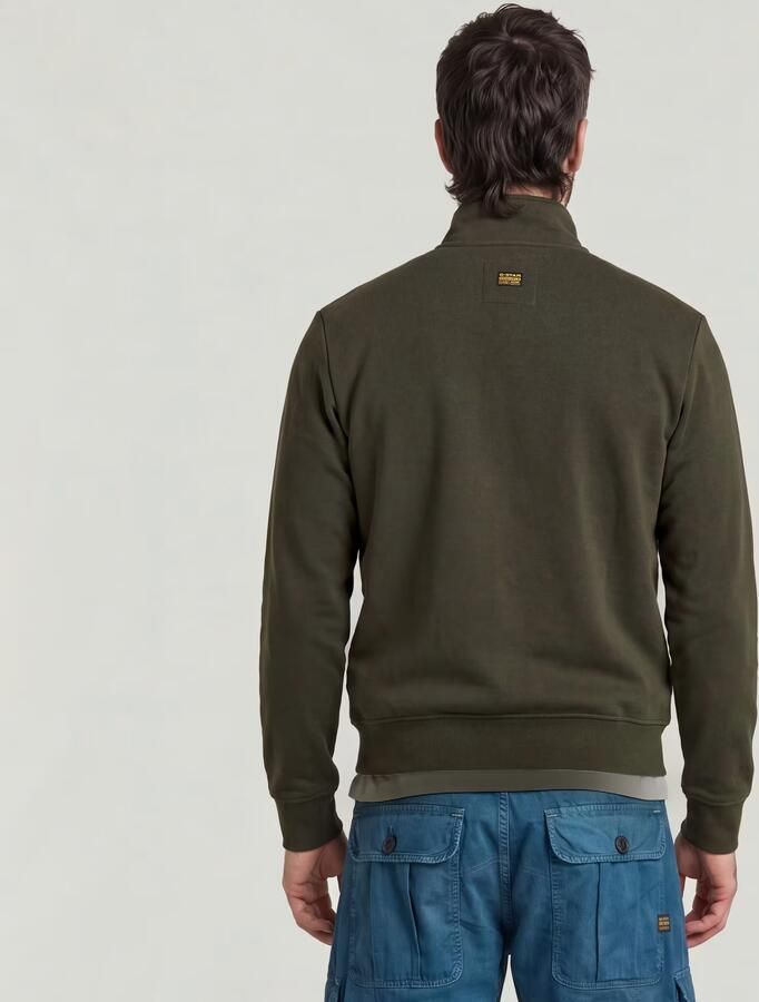 G-Star RAW Nifous Sweater Met Rits Grijs Heren - Foto 9