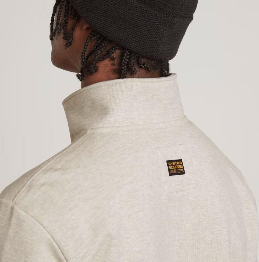 G-Star Raw Sweatjack met opstaande kraag model 'Nifous' - Foto 5