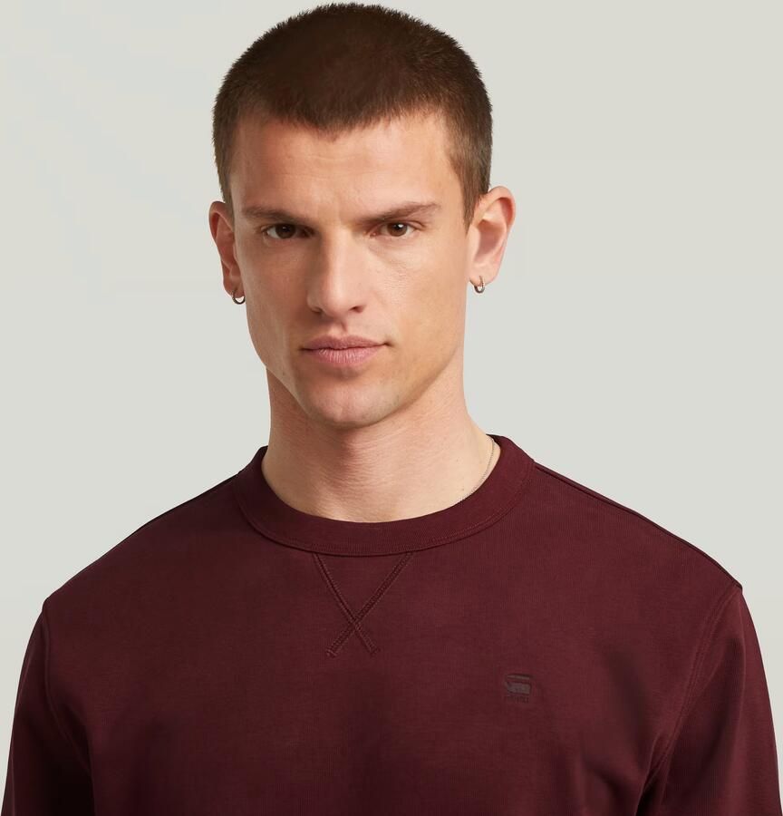 G-Star RAW Nifous Sweater Rood Heren - Foto 3