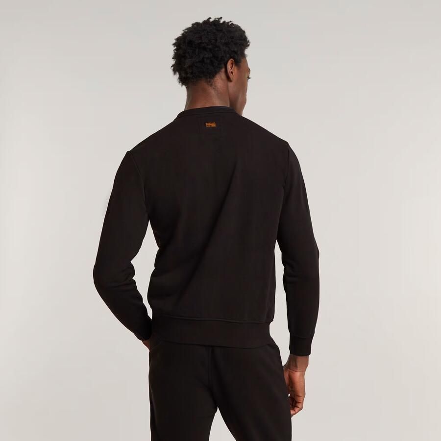 G-Star RAW Sweatshirt Nifous met halve mouwboorden