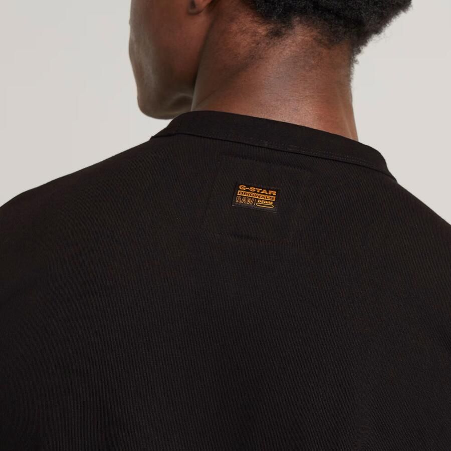 G-Star RAW Sweatshirt Nifous met halve mouwboorden - Foto 4