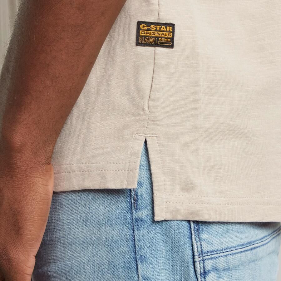 G-Star Raw T-shirt D24449-B255 NIFOUS-1214 DK BRICK - Foto 6