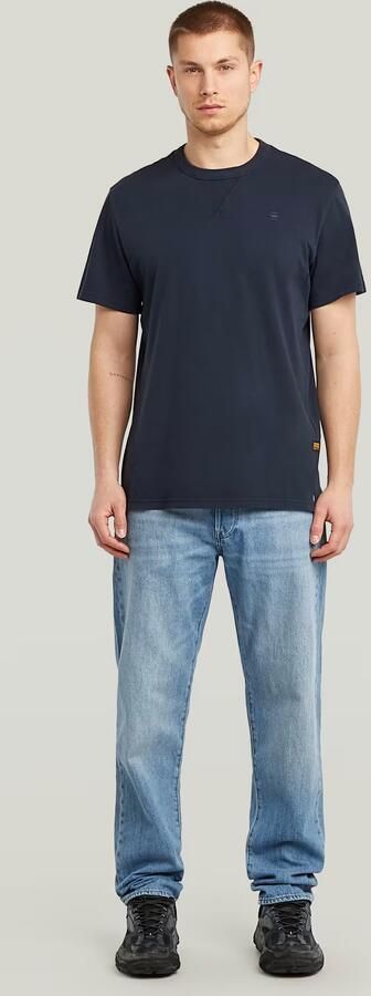 G-STAR RAW Heren Polo's & T-shirts Nifous R T Donkerblauw - Foto 12