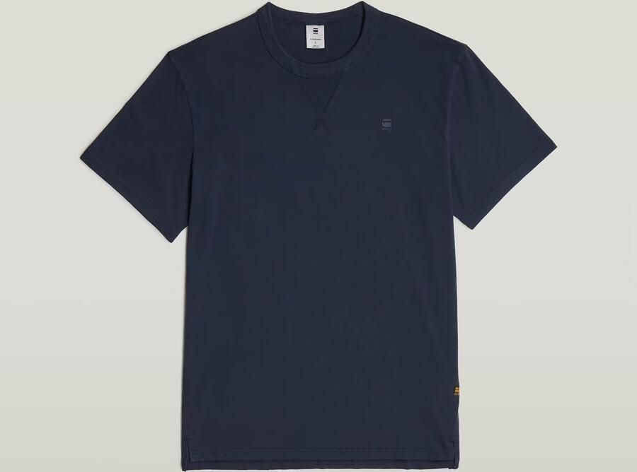 G-STAR RAW Heren Polo's & T-shirts Nifous R T Donkerblauw - Foto 9