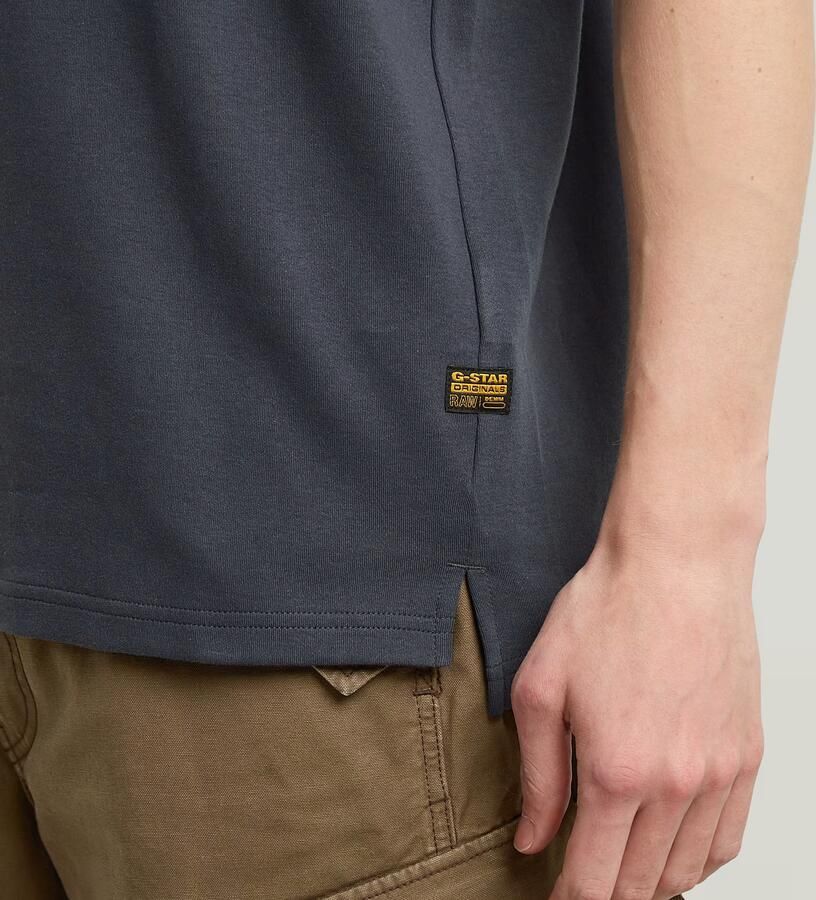 G-STAR RAW Heren Polo's & T-shirts Nifous R T Blauw - Foto 8