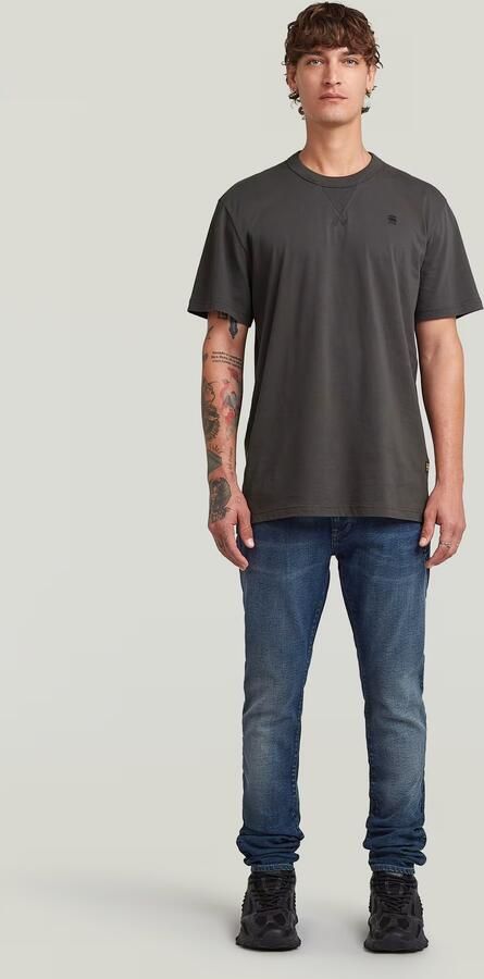 G-Star RAW T-shirt Nifous Ronde hals met ribinzet - Foto 8