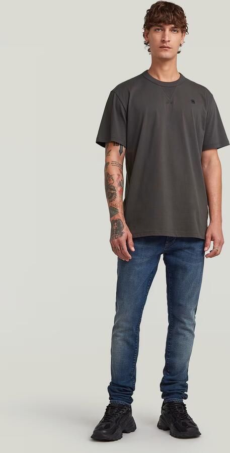 G-Star RAW T-shirt Nifous Ronde hals met ribinzet - Foto 7