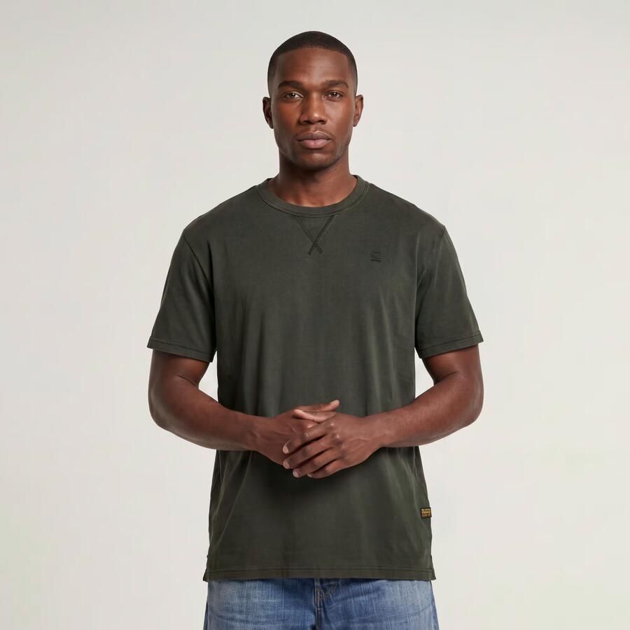 G-Star RAW T-shirt Nifous Ronde hals met ribinzet - Foto 6