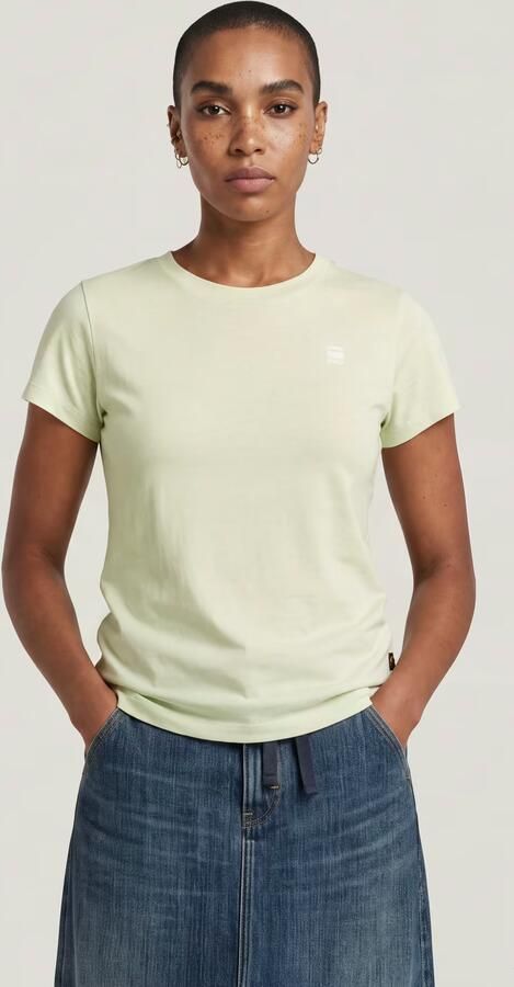 G-Star RAW T-shirt Nifous met klein logoborduursel - Foto 9
