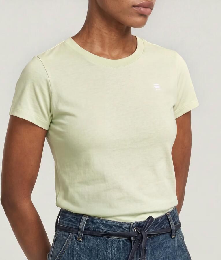 G-Star RAW T-shirt Nifous met klein logoborduursel - Foto 7