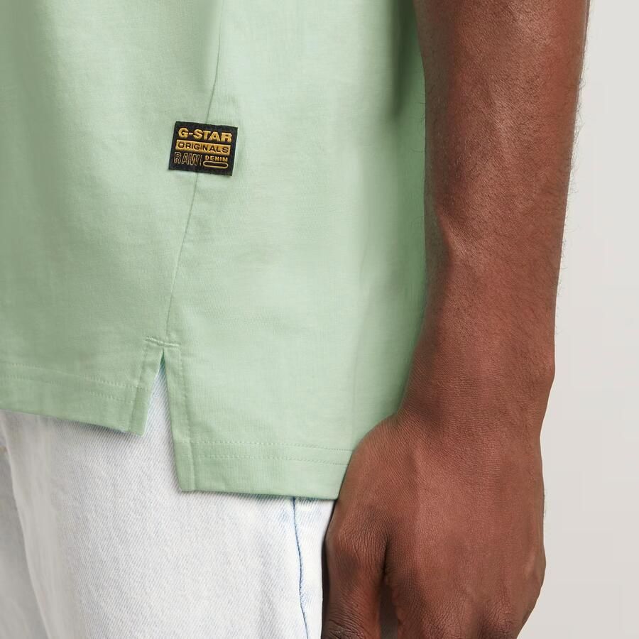 G-STAR RAW Heren Polo's & T-shirts Nifous R T Groen - Foto 7