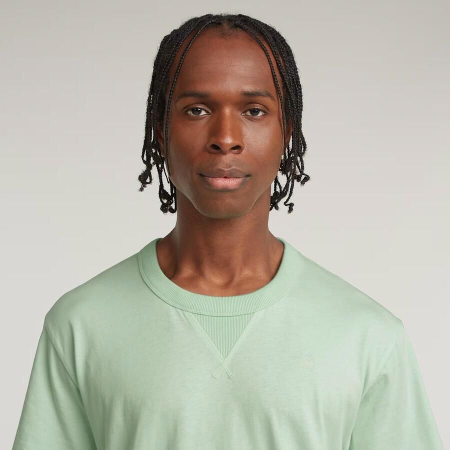 G-STAR RAW Heren Polo's & T-shirts Nifous R T Groen - Foto 8