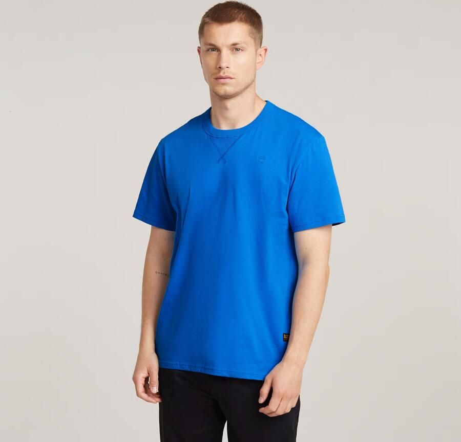 G-Star Raw T-shirt D24449-336 NIFOUS BASE-1162 MEDIUM BLUE