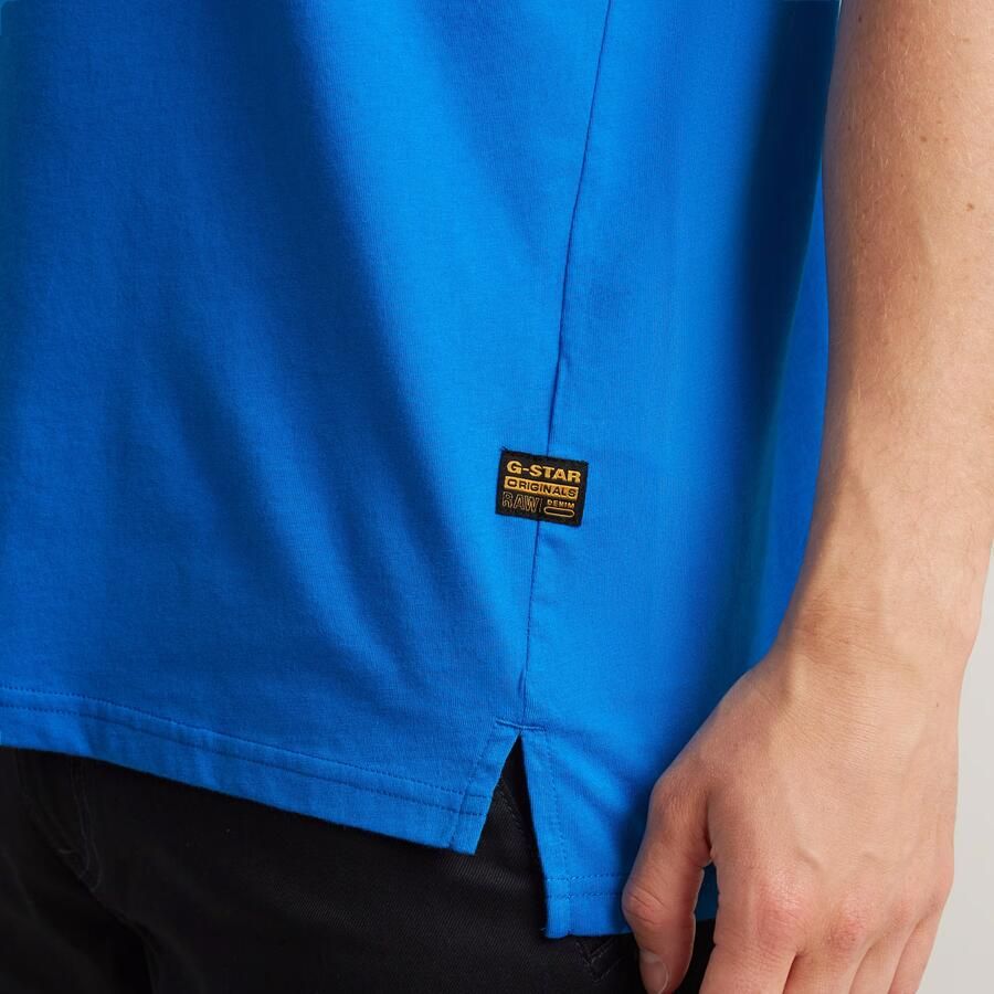 G-Star Raw T-shirt D24449-336 NIFOUS BASE-1162 MEDIUM BLUE - Foto 2
