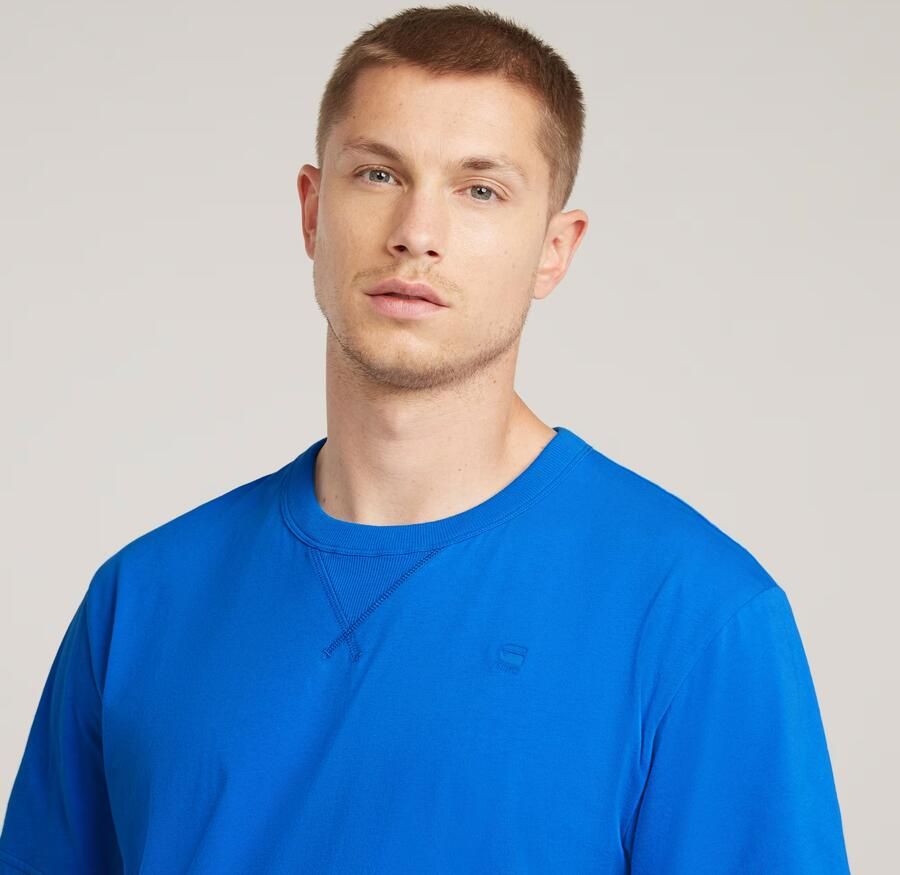 G-Star Raw T-shirt D24449-336 NIFOUS BASE-1162 MEDIUM BLUE - Foto 4